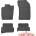 FroGum Гумени стелки Frogum съвместими с Audi A1 2010- (515579)