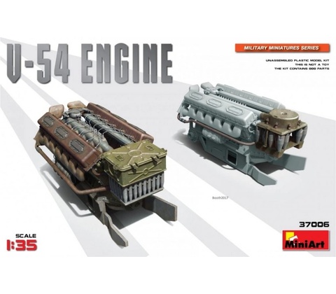 MiniArt V 54 Engine Plastic Set 1:35