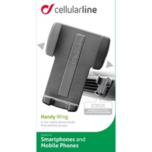 CellularLine Univerzální držák do ventilace Handy Wing, černý HANDYWINGK