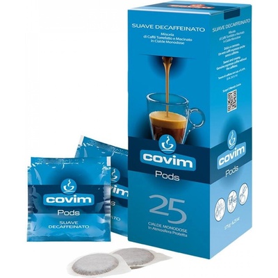 Covim Suave Decaffeinato Безкофеиново кафе филтър дози 25 бр