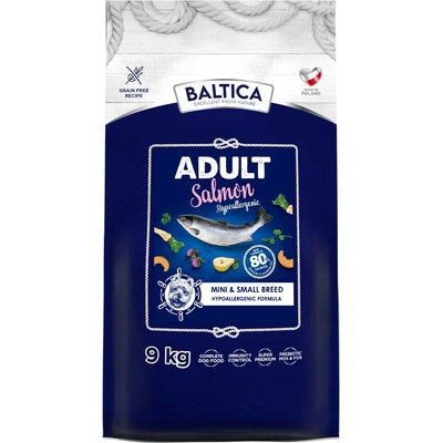 Baltica Excellent Hypoallergenic Adult Small breeds Salmon 9 kg