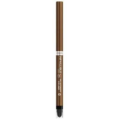 Infaillible Grip 36H Gel Automatic Eye Liner дълготрайна гел очна линия 1.2 g нюанс 012 Bronzed Espresso