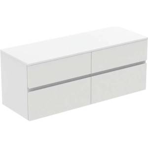 Ideal Standard Finesse - Шкафче за умивалник, 140x51x56 см, 4 чекмеджета, матово бяло E3441Y1 (E3441Y1)