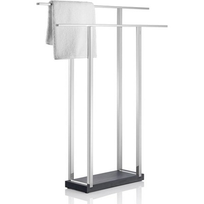 blomus Полирана двойна закачалка за кърпи blomus от серия menoto