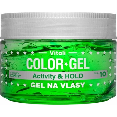 Color gel na vlasy zelený Žihľava 190ml
