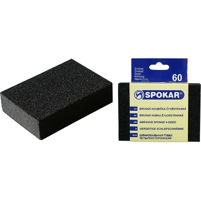 Spokar Brousící houbička dvoustranná zrnitost - 100