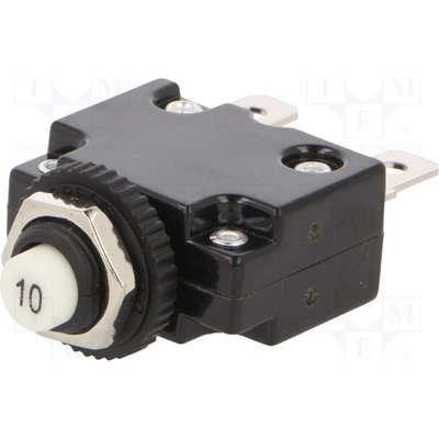 OPTIFUSE CBW57-PS-10A-5X Pojistka: tepelná; 10A; Imax: 1kA; 125V,250V; 32VDC,50VDC
