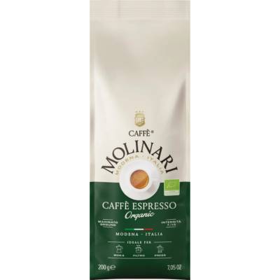 CAFFÉ MOLINARI Caffé Espresso Organic mletá 200 g