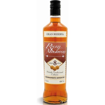 Malecon Gran Reserva 8y 40% 0,7 l (čistá fľaša)