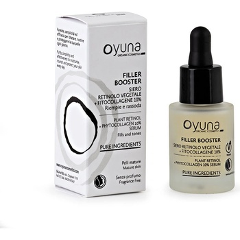 Oyuna bio posilujicí sérum na obličej s rostlinným retinolem a fytokolagenem 10% 15 ml