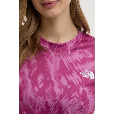 The North Face Спортна тениска The North Face Flex в лилаво NF0A8BQG85N1 (NF0A8BQG85N1)