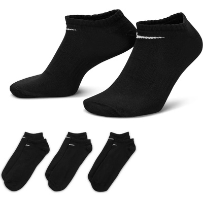 Nike Мъжки чорапи Nike 3 Pack No Show Socks Mens - Black