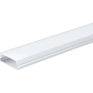 OPTONICA АЛУМИНИЕВ ПРОФИЛ ЗА LED ЛЕНТА СРЕБРИСТО ТЯЛО/БЯЛ КАПАК L=2m 30x10mm (5115)