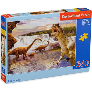 Castorland Пъзел Castorland от 260 части - Динозаври (B-26999-1)
