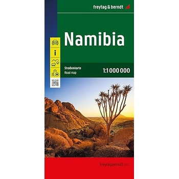 mapa Namibia 1:1 mil.