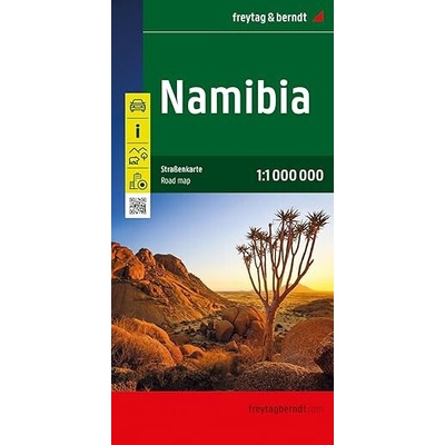 mapa Namibia 1:1 mil.