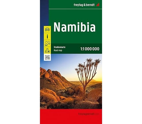 mapa Namibia 1:1 mil.