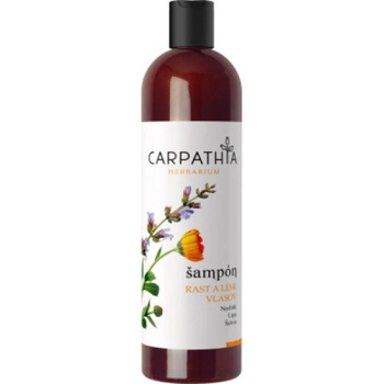 Carpathia Herbarium šampon na růst a lesk vlasů 350 ml