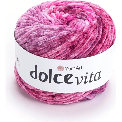 Yarn Art Dolce Vita 3405 variace růžové