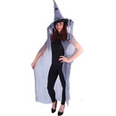 Rappa Čarodejnícky plášť s klobúkom a pavučinou pre / Halloween