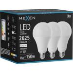 Mexen Nova 3x LED крушка E27, A95, 25W, неутрална - 4000K, 2625 lm - L100-E27-2540-01x03 (L100-E27-2540-01x03)