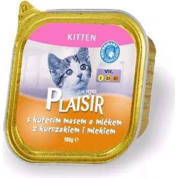 Plaisir kitten kuracie a mlieko 100 g