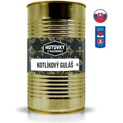 Hotovky z plechovky Kotlíkový guláš 1,2 l