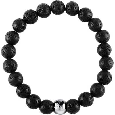 Olivie TERRA náramok LÁVA SILVER 10034