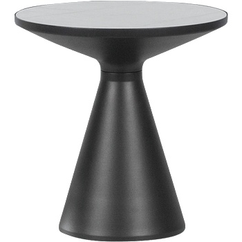 Carmen Холна маса zary 1 - бяла - черна