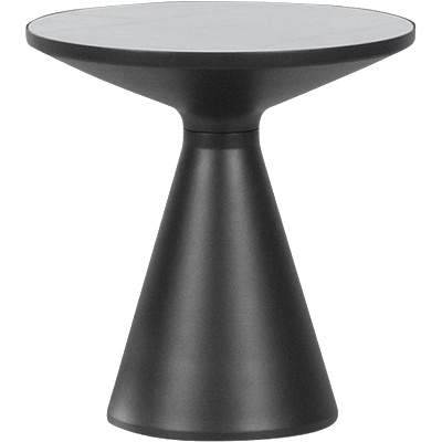 Carmen Холна маса zary 1 - бяла - черна