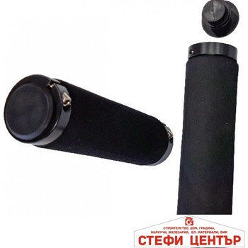 Paolo Дръжки за велосипед 2389 - 2бр / к-т - ЧЕРНО (58287)