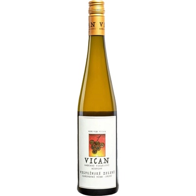 Vican Veltlínské Zelené Kabinetní 9% 0,75 l (holá láhev)