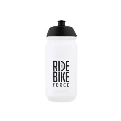 FORCE F RIDE BIKE 500 ml - Force Ride Bike cyklistická fľaša 500 ml transparentná/čierna