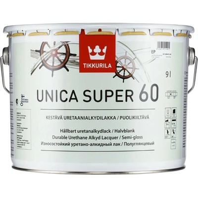 Tikkurila Unica Super 60 9 l Transparentní