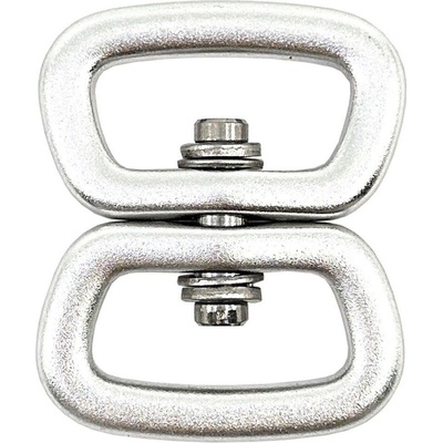 SVX hardware Otočná spojka strieborná 51x25 mm 51x25 mm