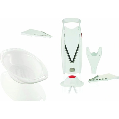 Börner V-krájač Original V5 PowerLine Starter Set s Miskou Farba: Biela