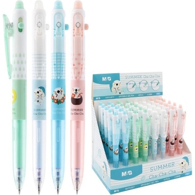 M&G Авт. химикалка с гума M&G iErase Summer 0.5mm (1601460-06-AKPK0671)