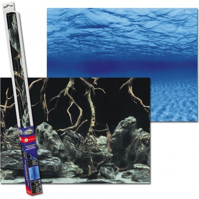 Aqua Nova pozadí oboustranné tree roots water S 60 x 30 cm – Zboží Mobilmania