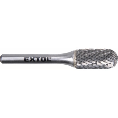 EXTOL INDUSTRIAL EXTOL Fréza válcová s kulovým čelem, pr.12x25mm/stopka 6mm