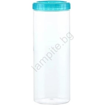 UTC Кутия за храна interlock 1, 6 л тюркоаз/прозрачна (ut0094)