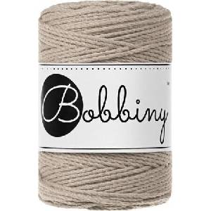 Bobbiny 3PLY Macramé Rope 1, 5 mm 100 m Beige юта (TD-E003)