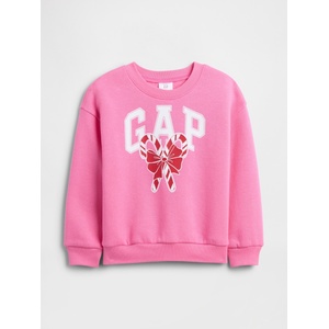 GAP Бебешки суитшърт с логото на GAP GAP | Rozov | Момичешки | 18-24 месеца