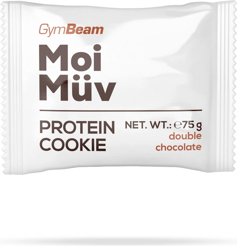 GymBeam MoiMüv Protein Cookie 75 g двоен шоколад