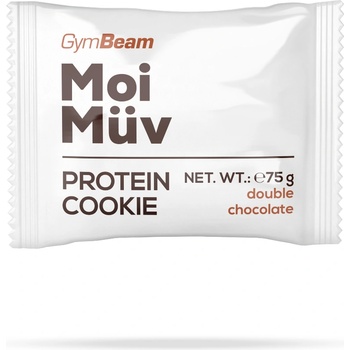 GymBeam MoiMüv Protein Cookie 75 g двоен шоколад