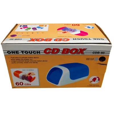 Контейнер за съхранение до 60 броя cd или dvd дискове