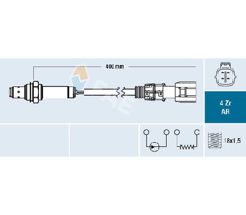 Lambda sonda FAE 75639