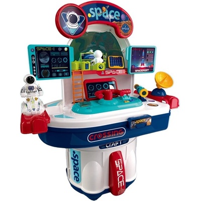 Buba Игрален комплект Buba - Space Craft, космически кораб с пулт, 13 части (008-502)