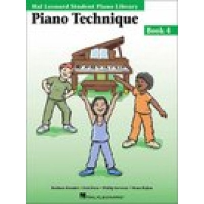 PIANO TECHNIQUE BOOK 4 učebnica hry na klavír