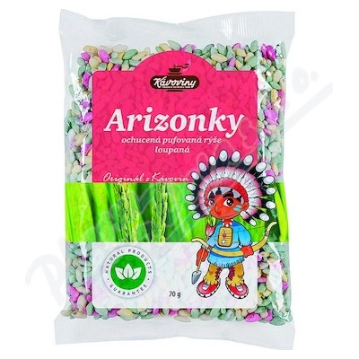 Arizonky ochucená pufovaná rýže loupaná 70 g – Zbozi.Blesk.cz