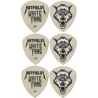 Dunlop PH122P088 James Hetfield White Fang Custom Flow 0.88 Player Pack Trsátko – Zboží Mobilmania
